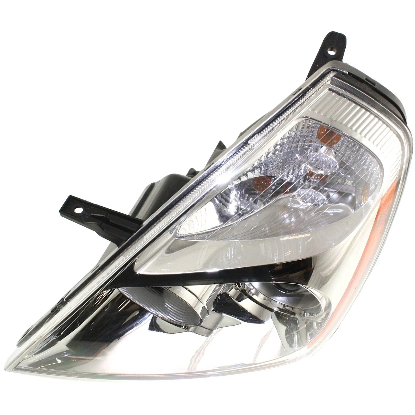 Set Of 2 Front Head Light Assembly Plastic Left Driver & Right Passenger Side Direct Replacement Compatible With 2006 Kia Sedona KI2502120 KI2503120 921014D010 921024D010