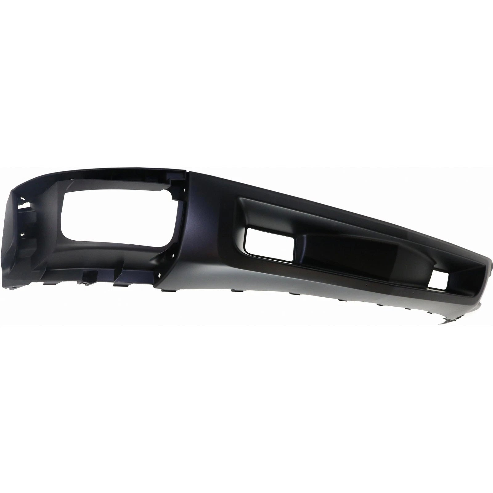 Front Bumper Steel + Grille + Lower Valance Air Deflector + Extension + End Caps + Headlights Left & Right Side Direct Replacement Compatible With 2007-2013 Chevrolet Silverado 1500