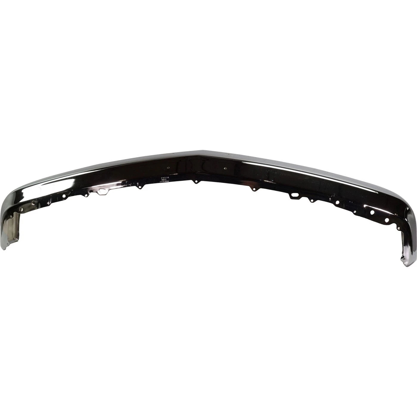 Front Bumper Face Bar Chrome Steel Direct Replacement Compatible With 1988-2002 Chevrolet/GMC C/K Series Full Size Pickup GM1002162 15680830-PFM