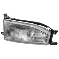 Front Headlights + Corner Lamps Assembly Right Passenger & Left Driver Side Direct Replacement Compatible With 1992-1994 Toyota Camry TO2502105 TO2503105 TO2521109 TO2520107
