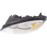 Set Of 2 Front Head Light Assembly Halogen Right Passenger & Left Driver Side Direct Replacement Compatible With 2006-2010 Chrysler PT Cruiser CH2502164 CH2503164 5116043AF 5116042AF