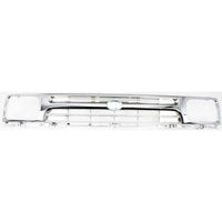 Front Grille Assembly Chrome Shell And Insert Plastic Direct Replacement Compatible With 1992-1995 Toyota Pickup TO1200247 5311135070-PFM
