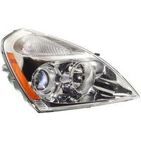 Set Of 2 Front Head Light Assembly Plastic Left Driver & Right Passenger Side Direct Replacement Compatible With 2006 Kia Sedona KI2502120 KI2503120 921014D010 921024D010