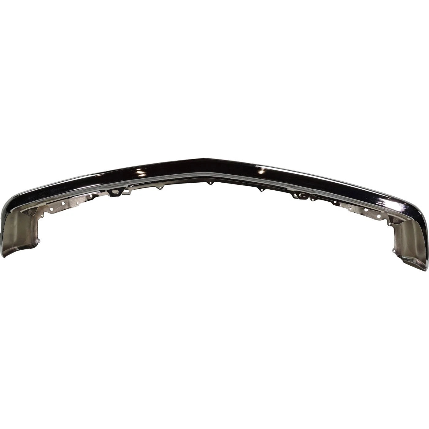 Front Bumper Face Bar Chrome Steel Direct Replacement Compatible With 1988-2002 Chevrolet/GMC C/K Series Full Size Pickup GM1002162 15680830-PFM