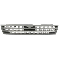 Front Grille Textured Gray Shell And Insert Plastic Direct Replacement Compatible With 1995-1997 Nissan Altima NI1200168 623104E825