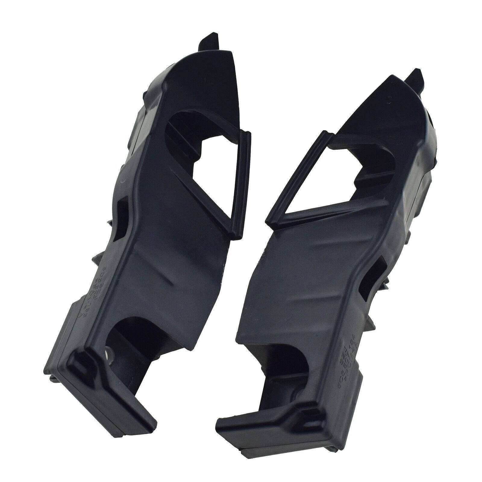 Set Of 2 Front Fender Support Outer Guide Plastic Left Driver & Right Passenger Side Direct Replacement Compatible With 2018-2019 Volkswagen Beetle VW1245105 VW1244105