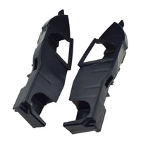Set Of 2 Front Fender Support Outer Guide Plastic Left Driver & Right Passenger Side Direct Replacement Compatible With 2018-2019 Volkswagen Beetle VW1245105 VW1244105