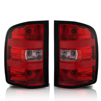 Front Head Light + Tail Lamp Left Driver & Right Passenger Side Direct Replacement Compatible With 2007-2013 Chevrolet Silverado 1500/2007-2014 2500HD 3500HD GM2503280 GM2502280
