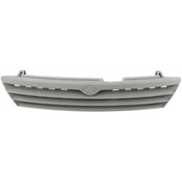 Front Grille Textured Gray Shell And Insert Plastic Direct Replacement Compatible With 1995-1997 Nissan Altima NI1200168 623104E825