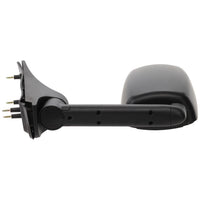 Front Towing Mirror Primed Manual Folding Without Signal Light Right Passenger Side Direct Replacement Compatible With 2002-2014 Ford E-Series 3C2Z17682FAA-PFM