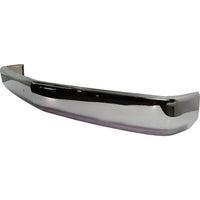 Front Bumper Face Bar Chrome Steel Direct Replacement Compatible With 1988-2002 Chevrolet/GMC C/K Series Full Size Pickup GM1002162 15680830-PFM