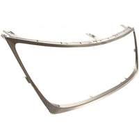Front Bumper Center Grille Molding Chrome Plastic Direct Replacement Compatible With 2006 Lexus GS300 / 2007 GS350 LX1210101 5271130231