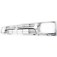 Front Grille Assembly Chrome Shell And Insert Plastic Direct Replacement Compatible With 1992-1995 Toyota Pickup TO1200247 5311135070-PFM