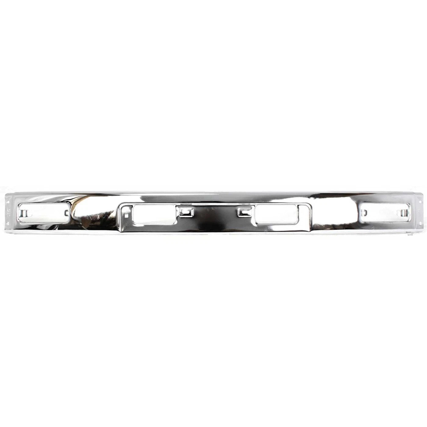 Front Bumper Steel Chrome Direct Replacement Compatible With 1984-1987 Toyota 4Runner / Pickup TO1002118 5211189146